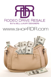 Rodeo Drive Resale - www.shopRDR.com - Buy, Sell & Consign, Luxury Designers like Louis Vuitton, Chanel, Prada, Gucci & More.
